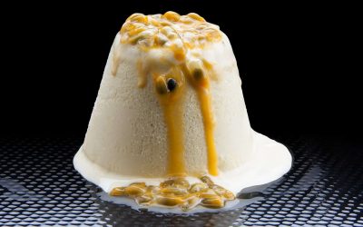 Vanille semifreddo ijsjes (low FODMAP, lactosevrij)